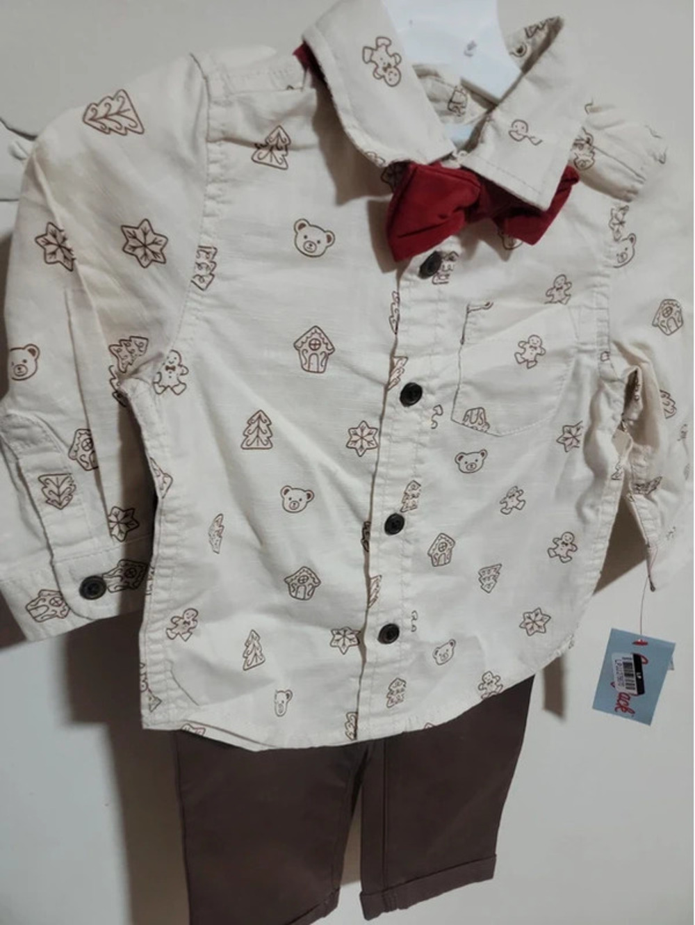 Cat & Jack  size 12 months christmas outfit